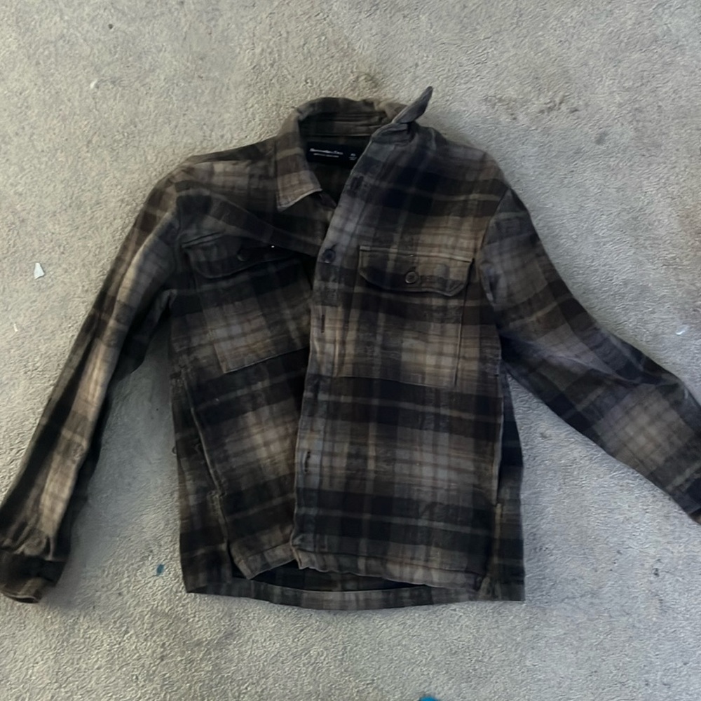 Plaid jacket from the Soft A&F Collection